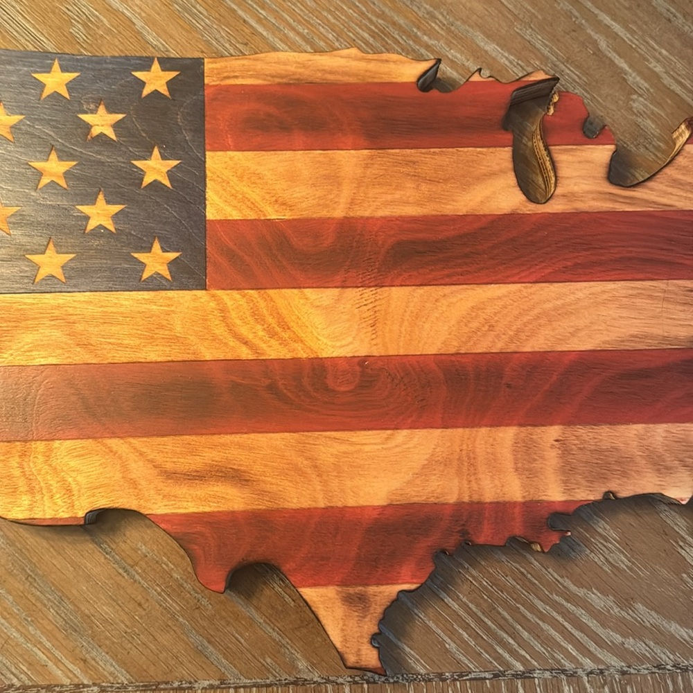 USA Wood Cut-out - Picture 3 of 10